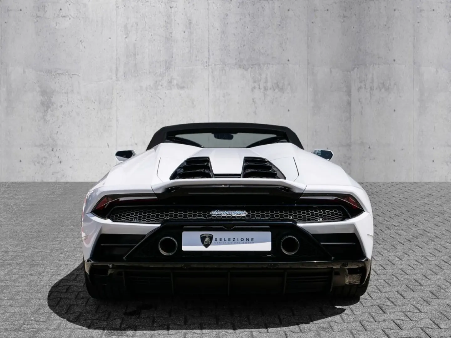 Huracán EVO Spyder Bianco Monocerus  Sensonum