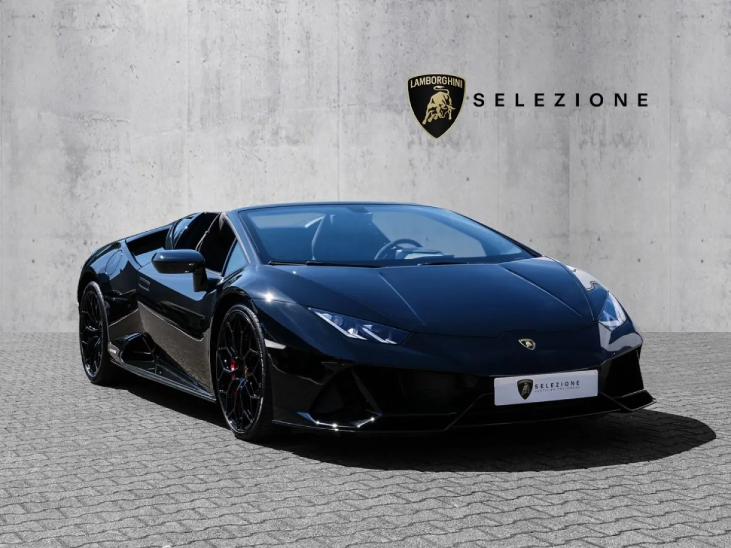 Huracán EVO Spyder Nero Helene  Lifting System