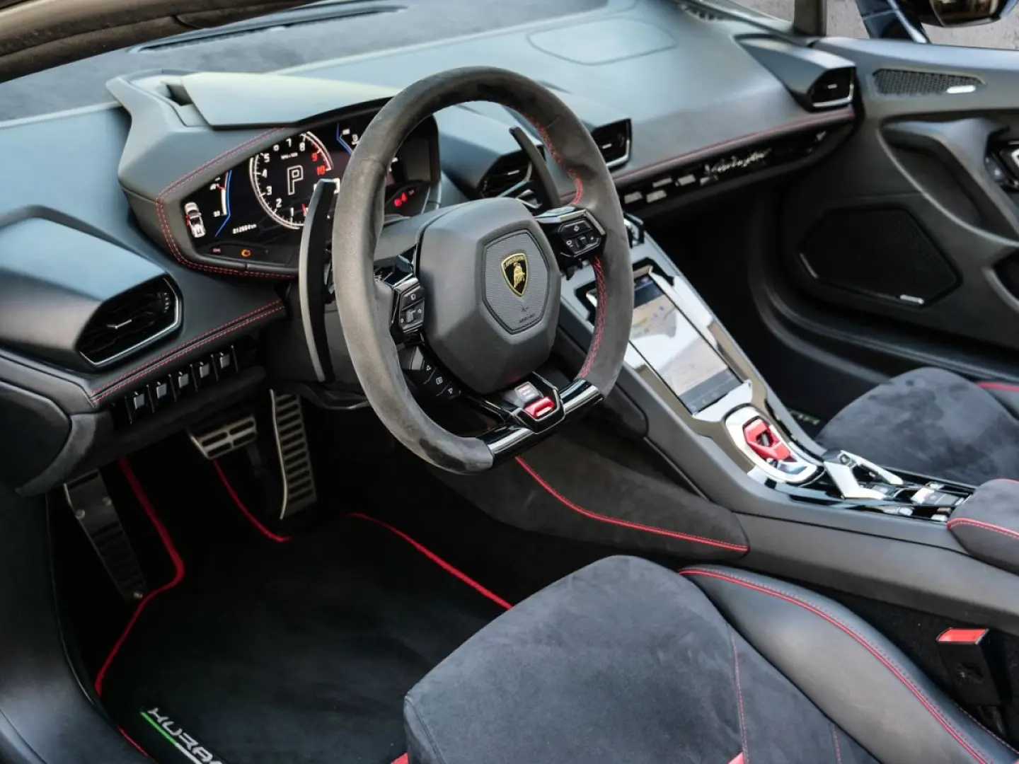Huracán EVO Spyder Nero Helene  Lifting System