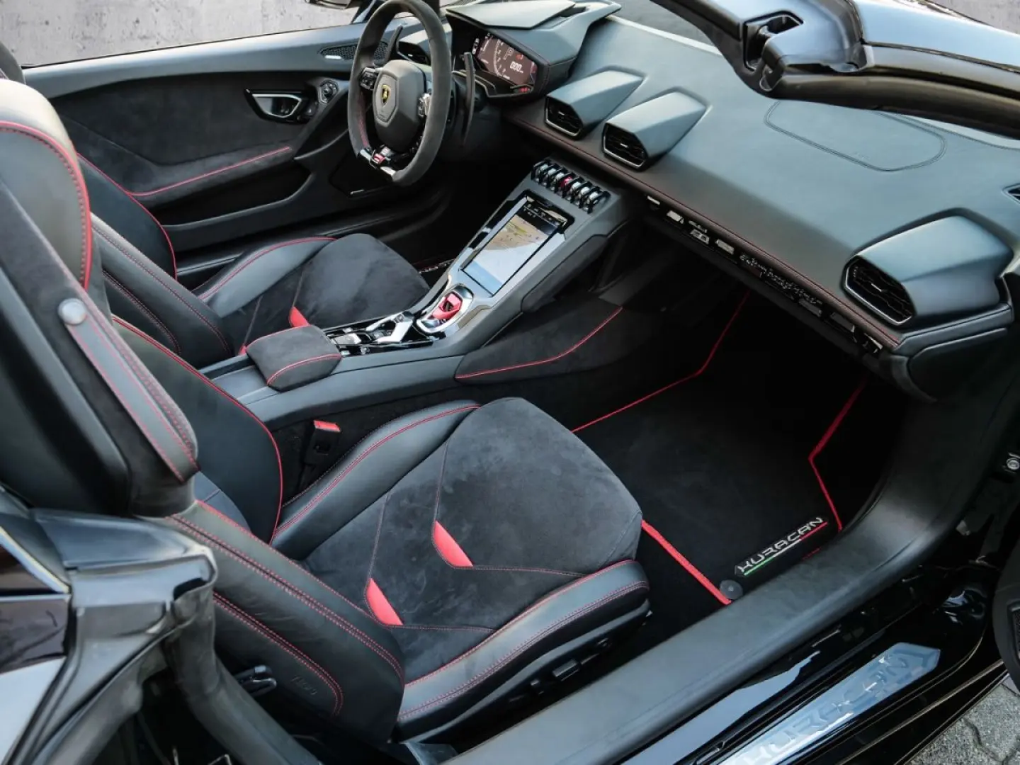 Huracán EVO Spyder Nero Helene  Lifting System