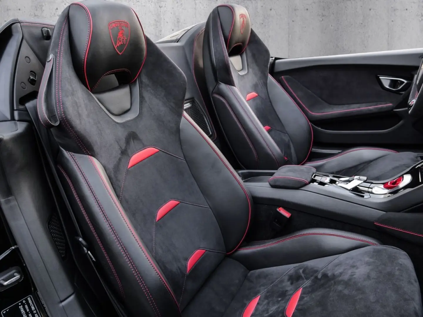 Huracán EVO Spyder Nero Helene  Lifting System