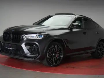 X6 M Competition Leder ACC Kamera HUD Skytop B&W