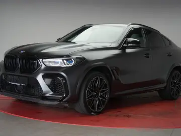 X6 M Competition Leder ACC Kamera HUD Skytop B&W