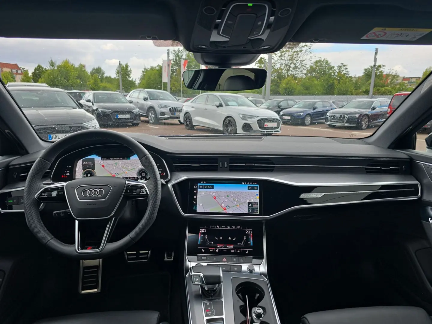 A6 Limousine 55 TFSIe qu S line HD Mat. Sportsit