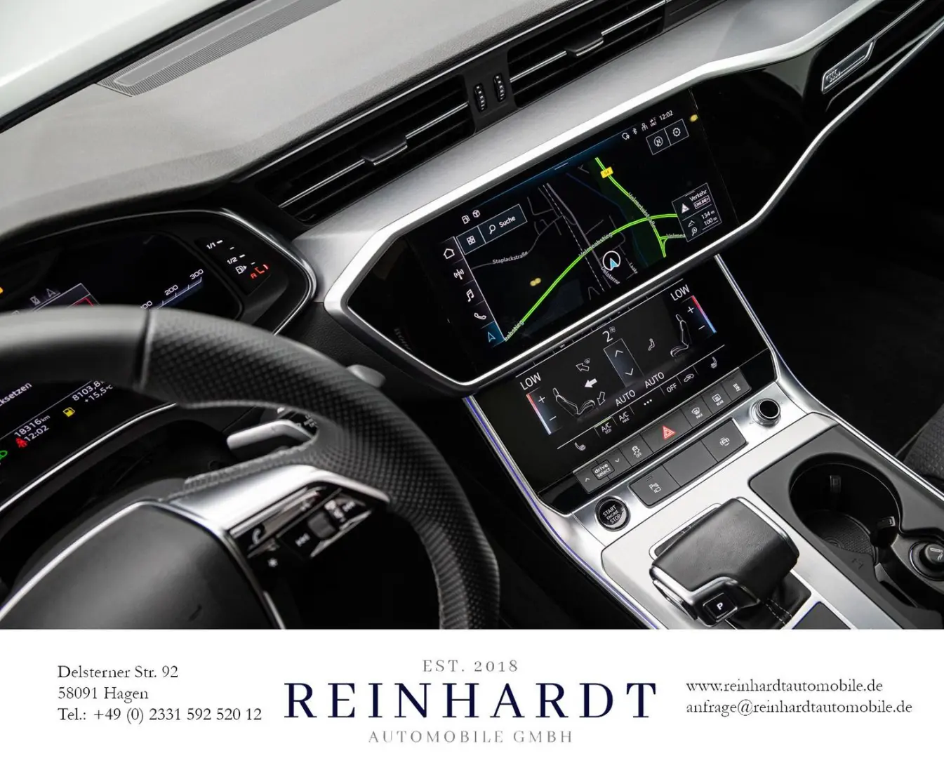 A6 LIMOUSINE 45TFSi 2x S LINE BLACK MATRIX PANO