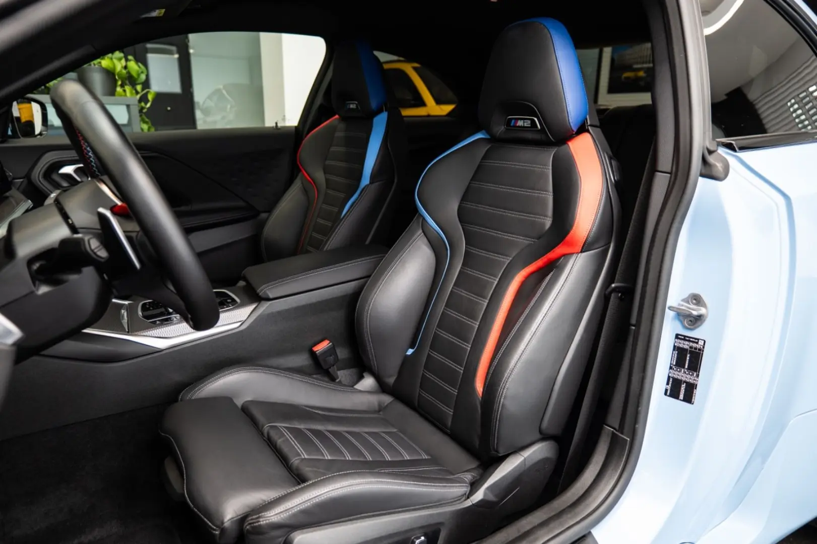 M2 M-technic seats Zandvoort Blue Shadow-Line