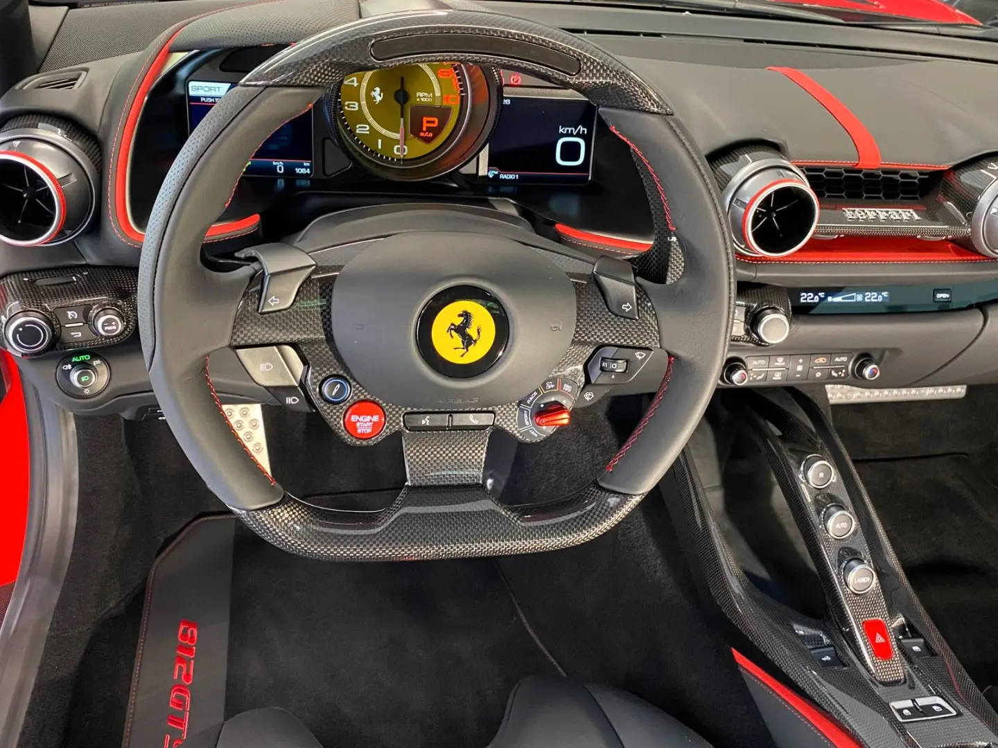 812 GTS  LIFT  CARBON RACING SEATS FULL PPF