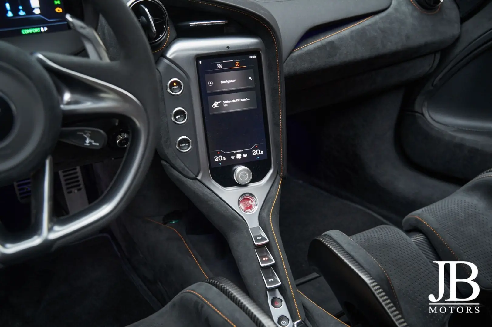 750S Coupe Senna Racing Seats Lift