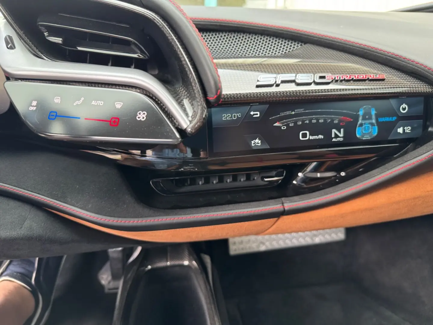 SF90 FOUL CARBON CERAMIK FIORANO PAKET