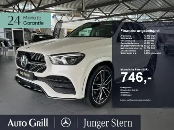 GLE 450 4M AMG Night Airmatic Pano AHK 22 Zoll