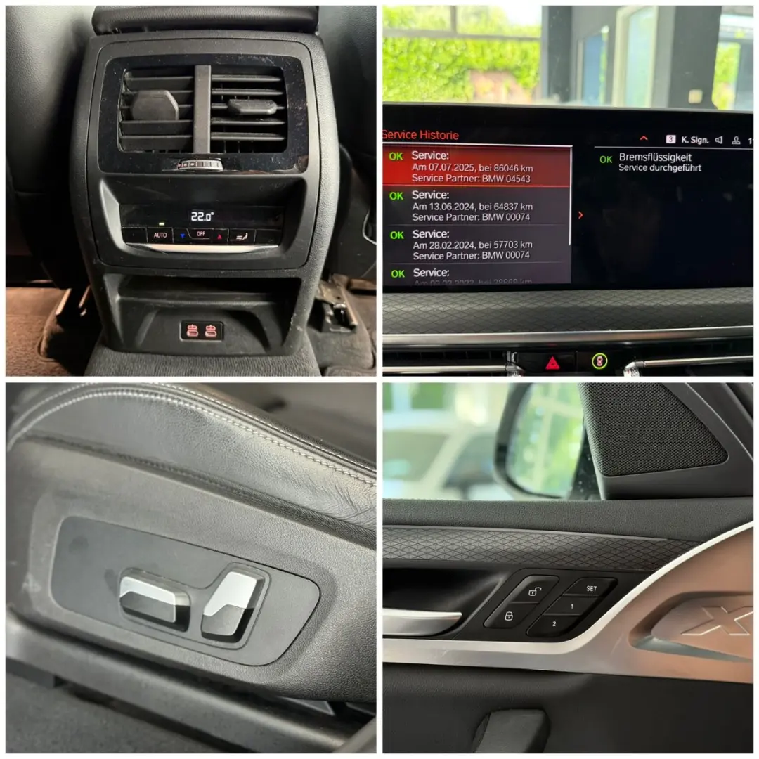 X4 M40d FACELIFT MEMORY KAMERA AHK DIGITAL-TACHO