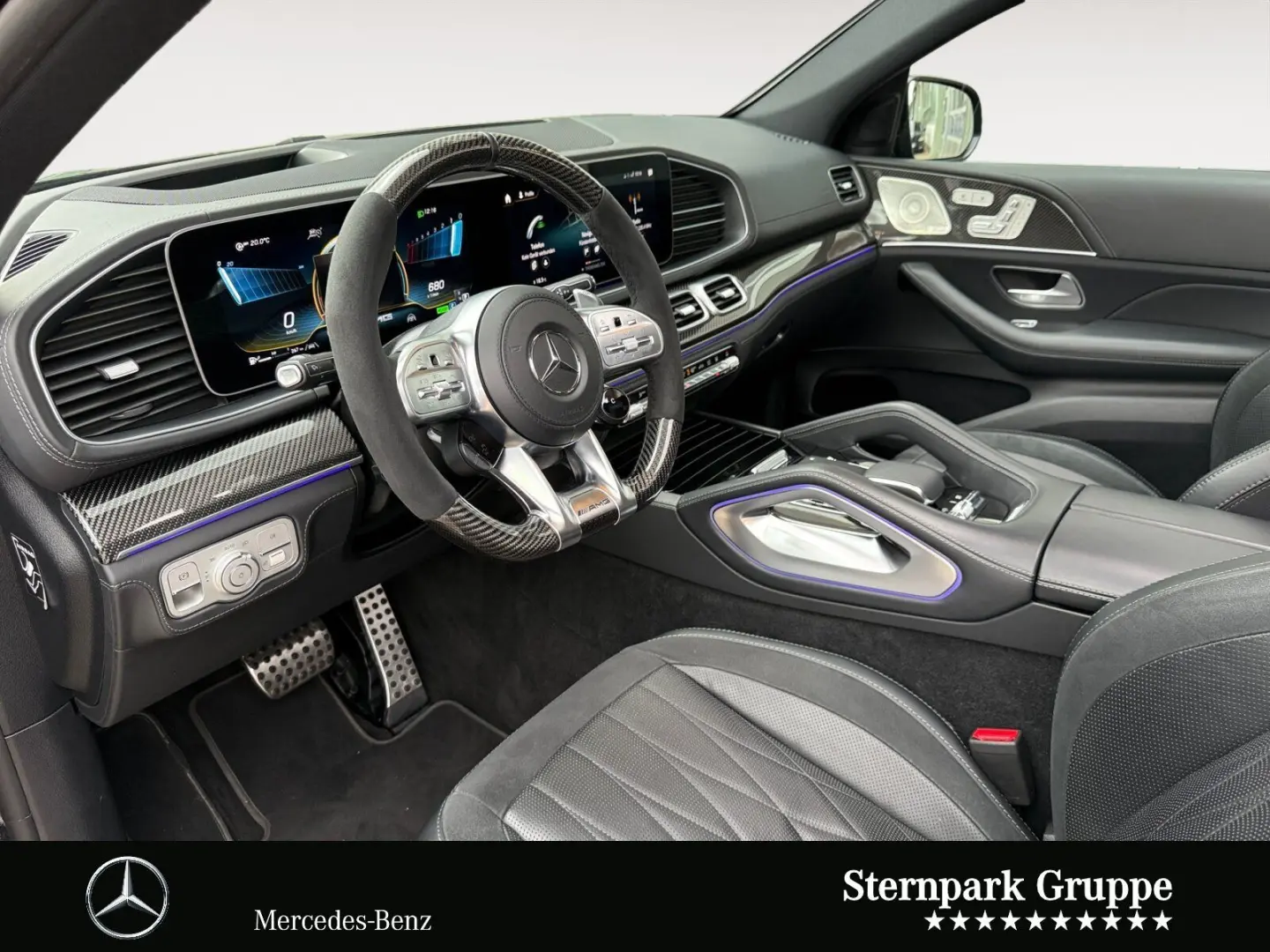 GLE 63 S AMG 4M Coupé Distro HuD Pano CARBON AHK