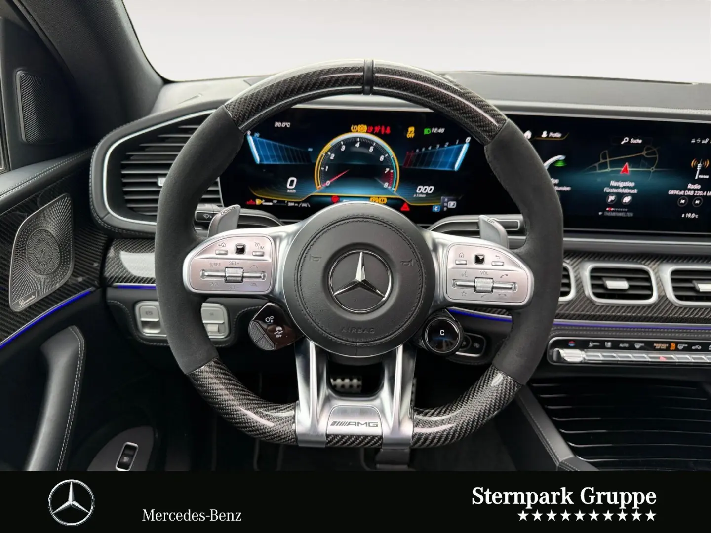 GLE 63 S AMG 4M Coupé Distro HuD Pano CARBON AHK