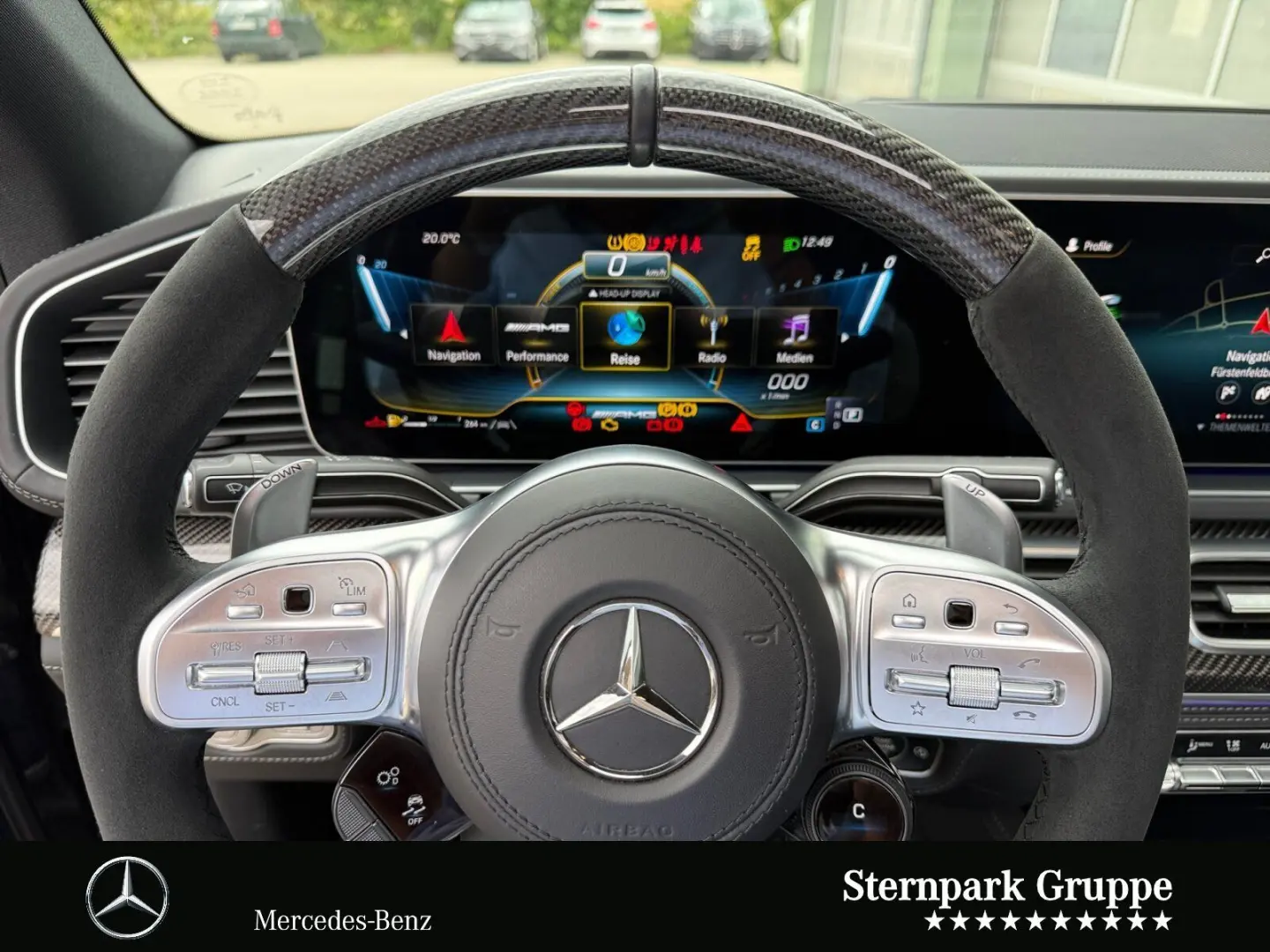 GLE 63 S AMG 4M Coupé Distro HuD Pano CARBON AHK