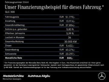 GLC 300 e 4M Avantgarde AHK Distronic Burmester