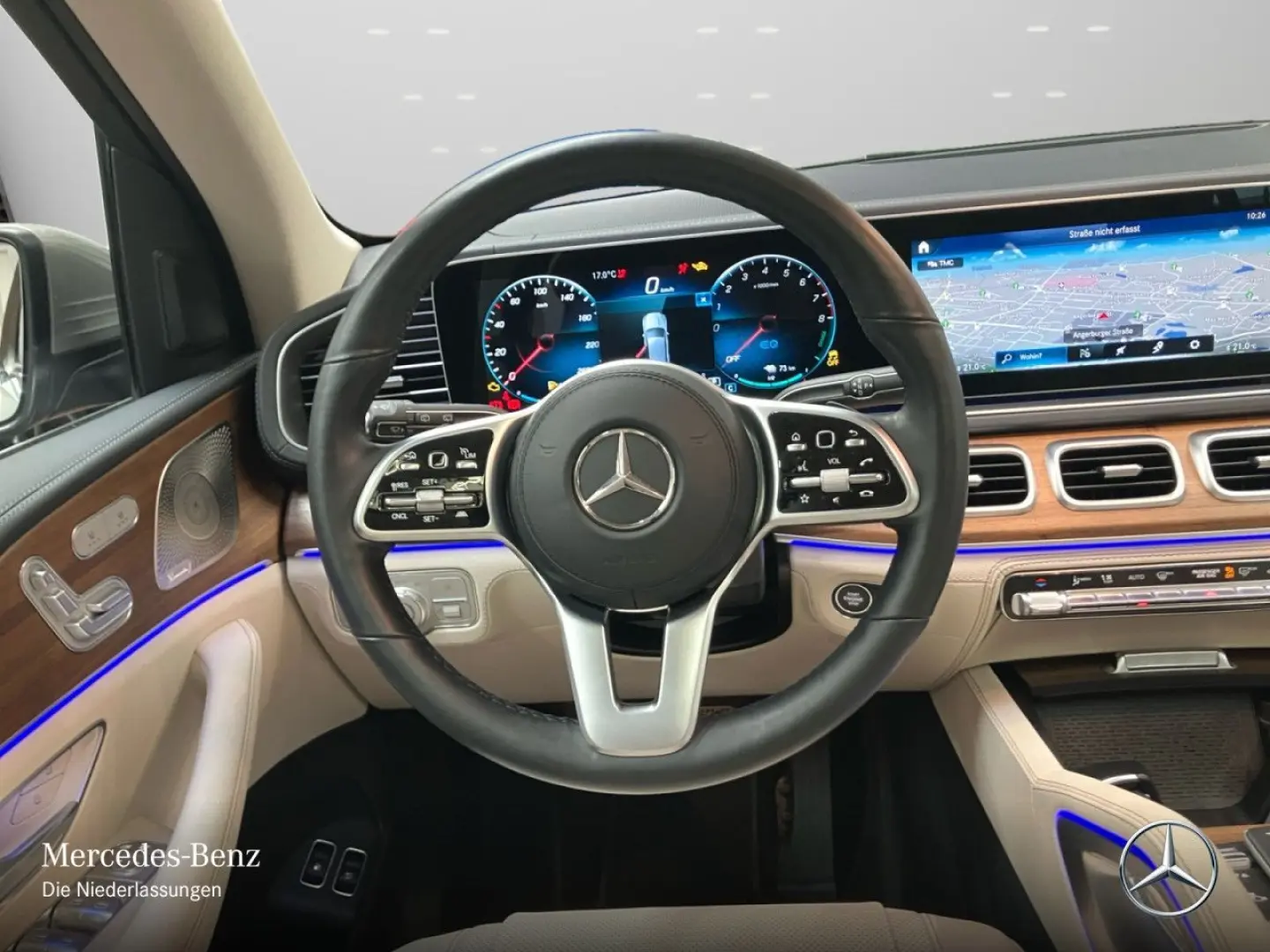GLE350e 4M Exclusive Dist AHK Pano Burm Trittb