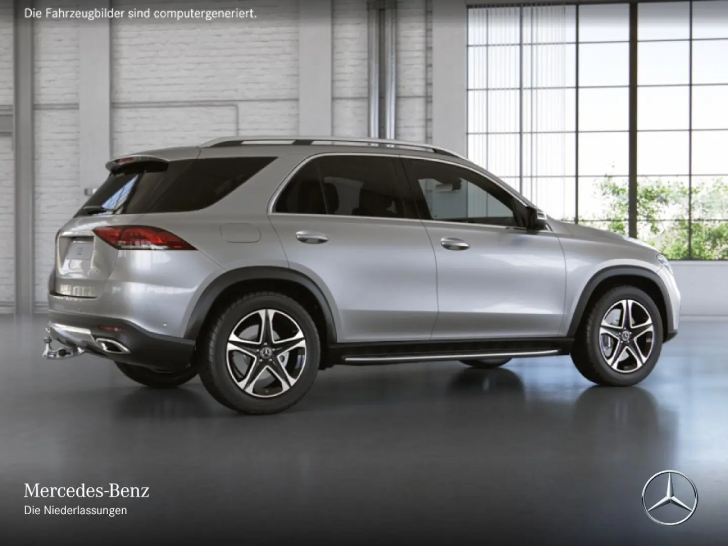 GLE350e 4M Exclusive Dist AHK Pano Burm Trittb