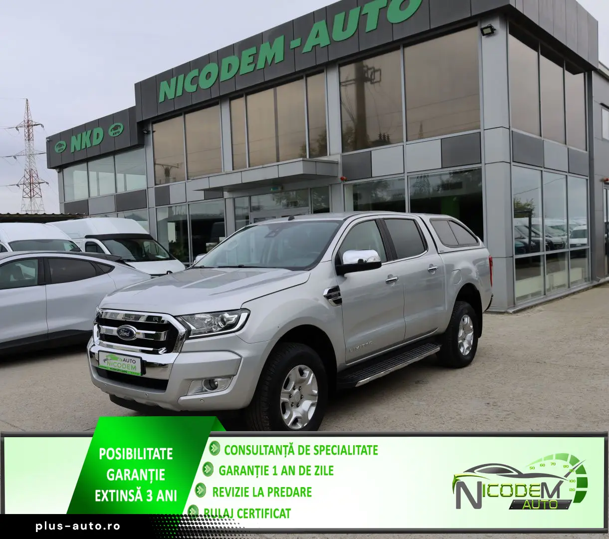 Ford Ranger Cabina Dubla si Hardtop 3.2D 200CP