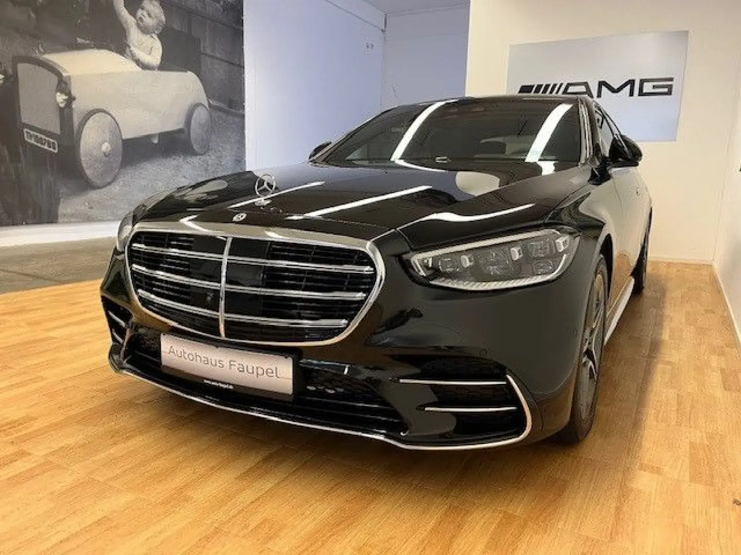 S 580e lang long AMG-Line Sound Pano Chauffeur