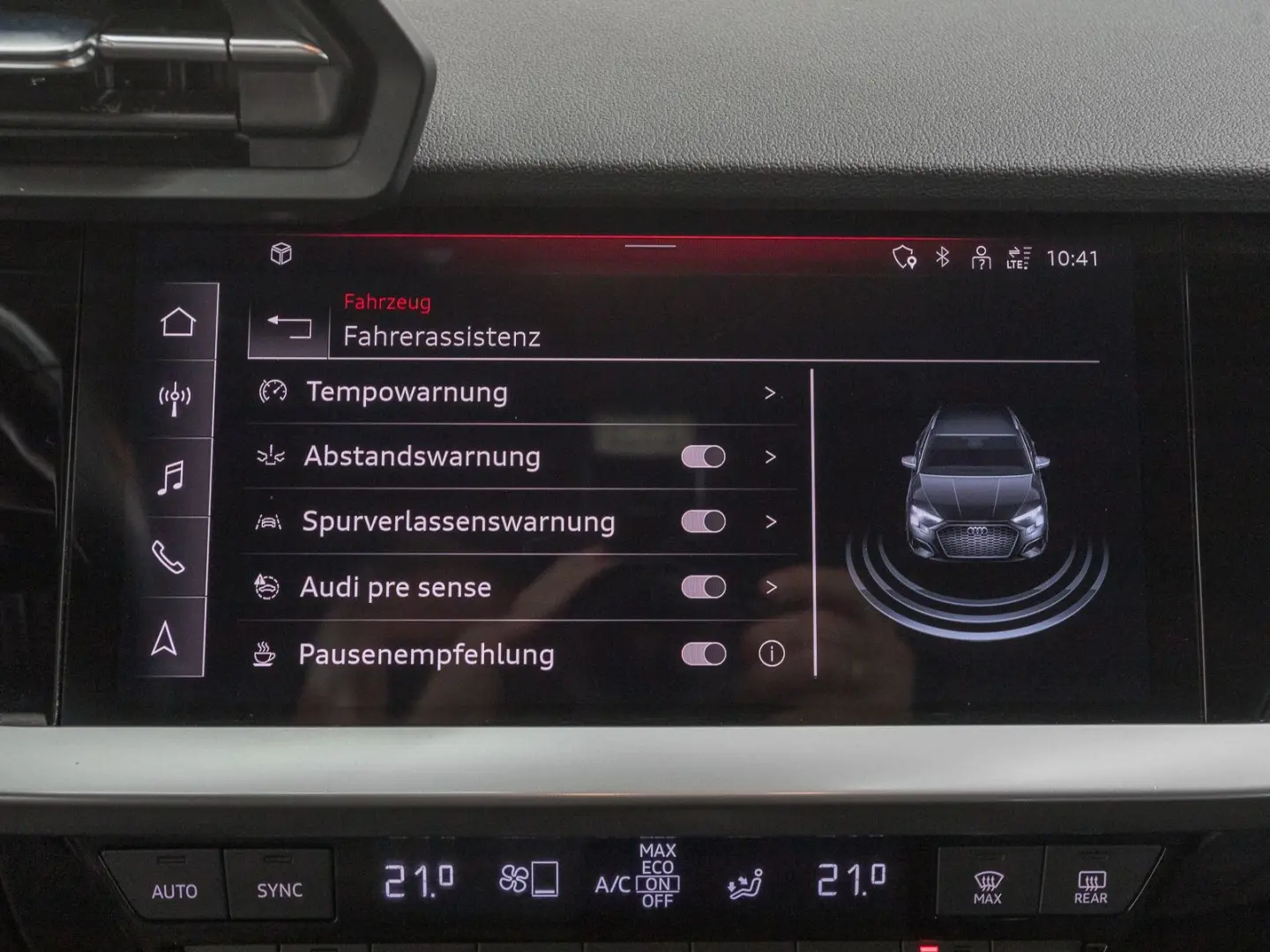 A3 Sportback 30 TFSI LM16 PDC  SMARTPHONE-INTERF
