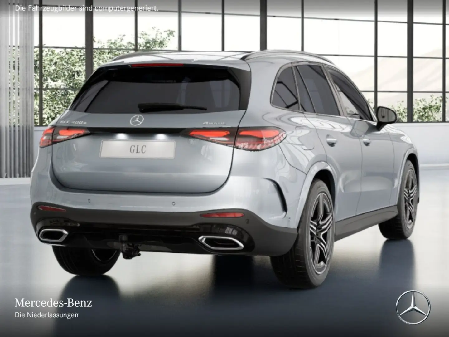 GLC 400 e 4M AMG NIGHT PANO 360 AHK BURMESTER 9G