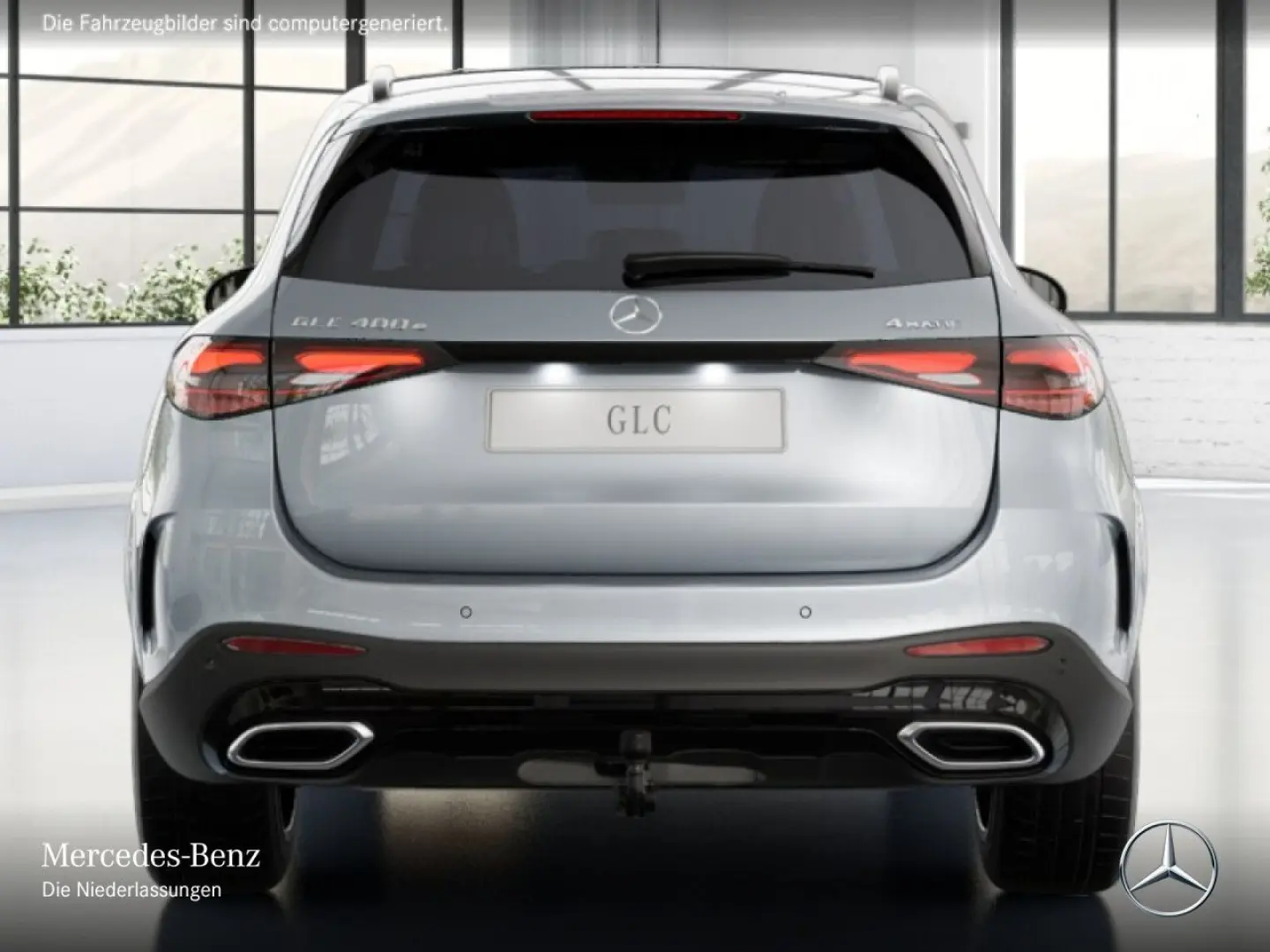 GLC 400 e 4M AMG NIGHT PANO 360 AHK BURMESTER 9G