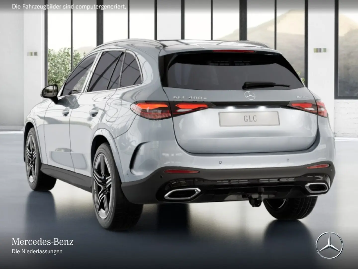 GLC 400 e 4M AMG NIGHT PANO 360 AHK BURMESTER 9G