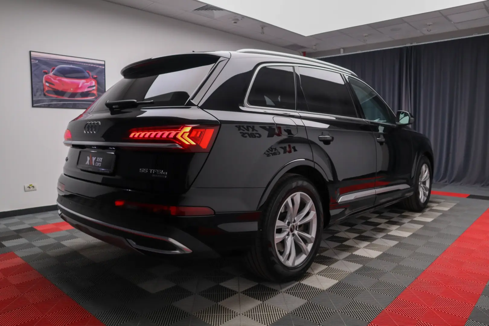 Q7 55TFSIe Quattro Matrix Ambientale Cockpit HeadUp