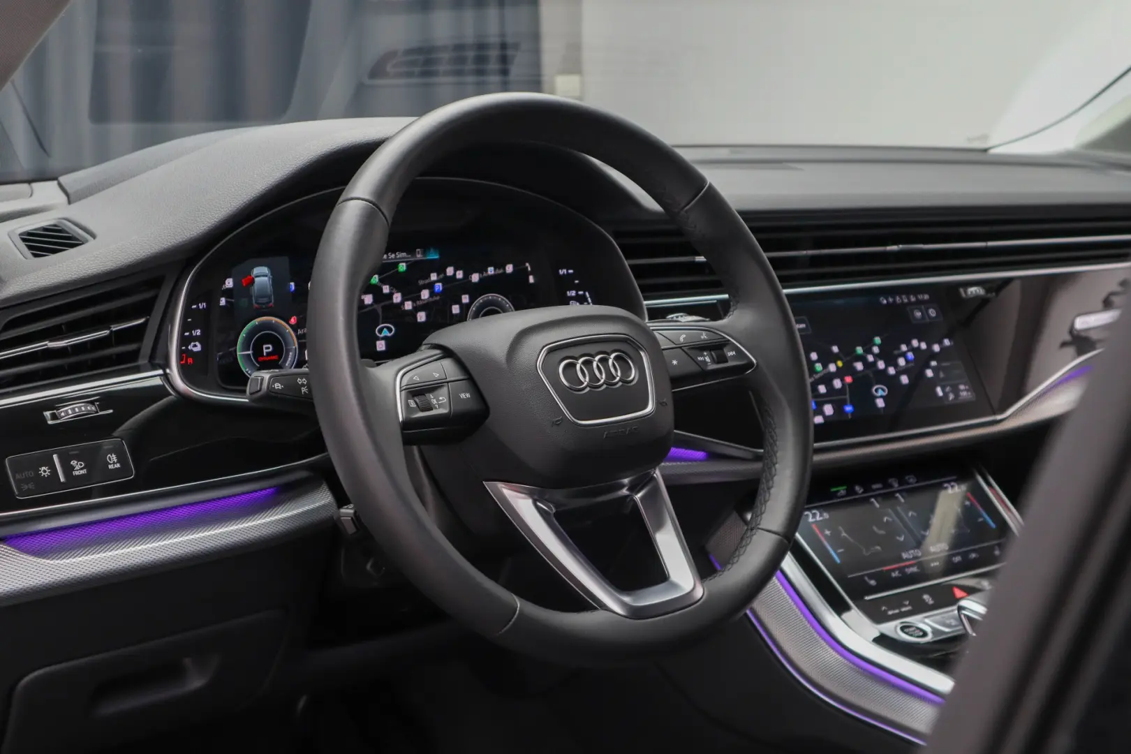 Q7 55TFSIe Quattro Matrix Ambientale Cockpit HeadUp