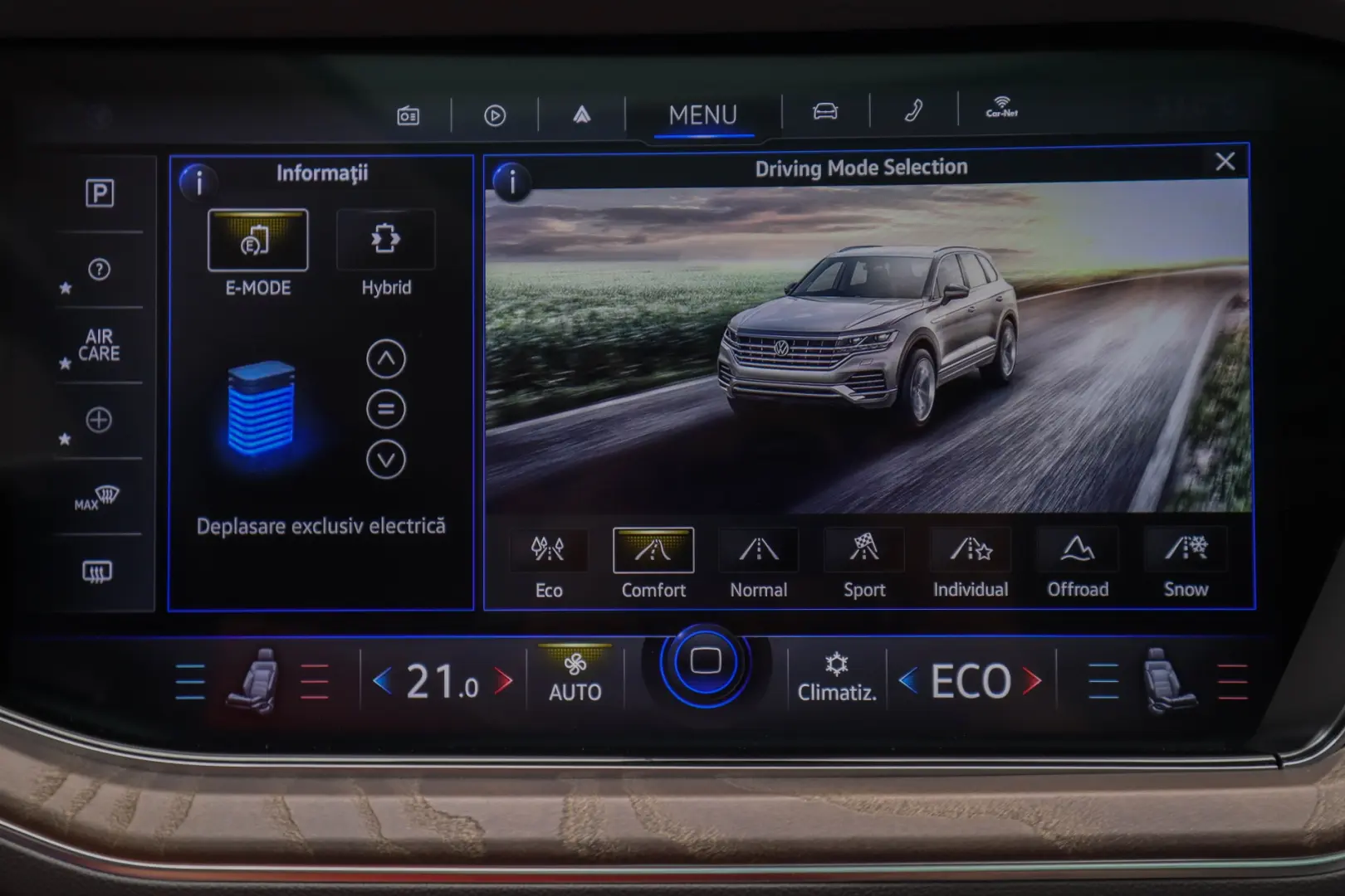Touareg eHYBRID IQ Light Nightvision Panoramic Piele Gri