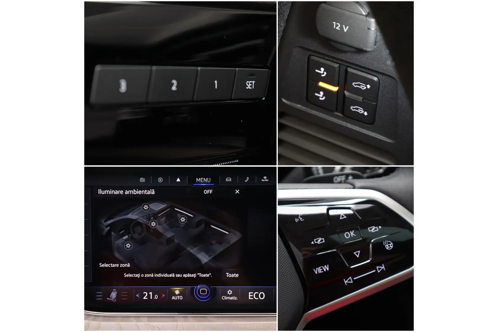 Touareg eHYBRID IQ Light Nightvision Panoramic Piele Gri