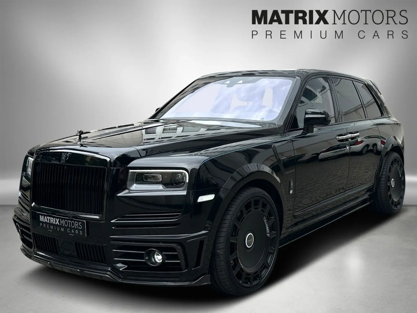 Cullinan Black Badge MANSORY 4 seats NEW SERVICE