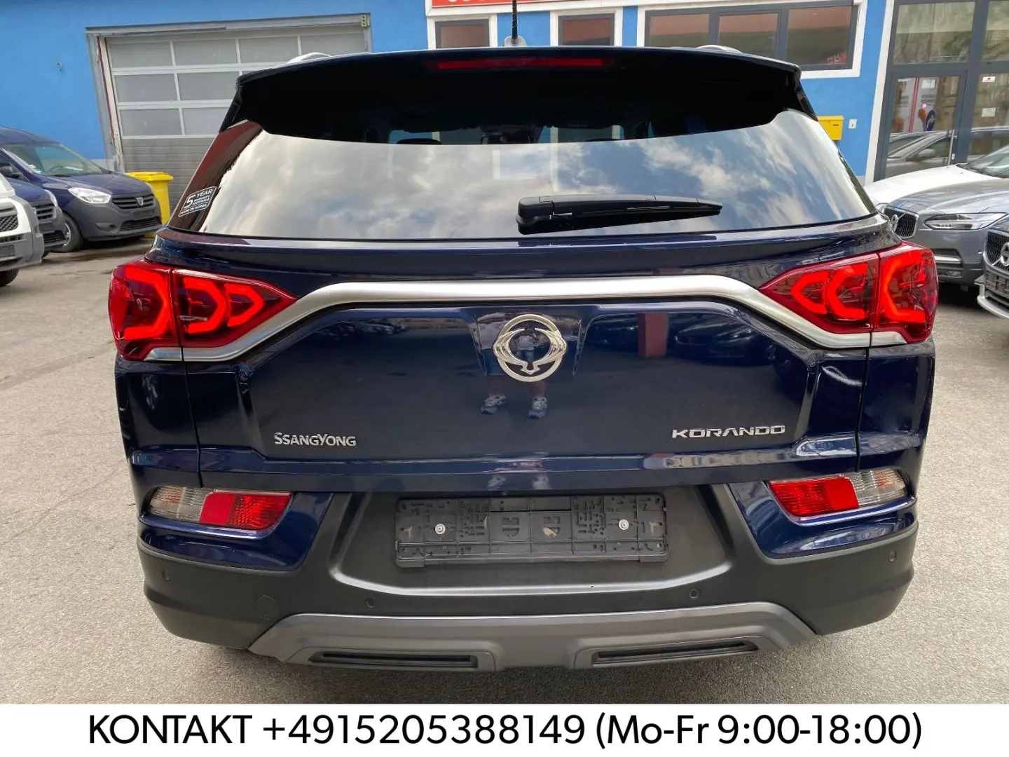Korando 1.6 e-XDi 4WD Autom. Amber NAVI CAMERA