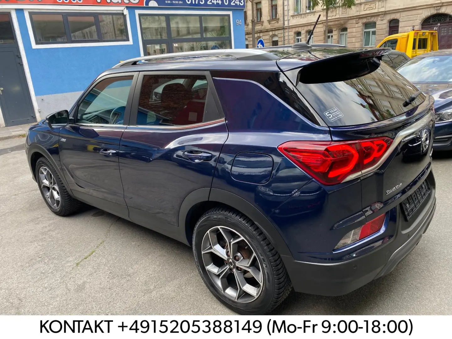Korando 1.6 e-XDi 4WD Autom. Amber NAVI CAMERA