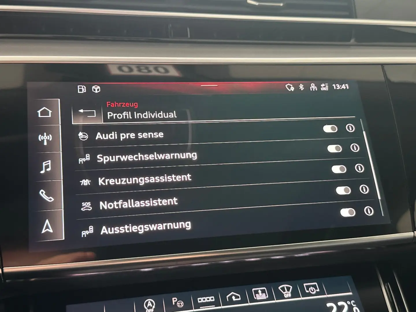 A8 50 TDI qu. tiptr. S LINE ALLRDLNKG AHZV MATRX