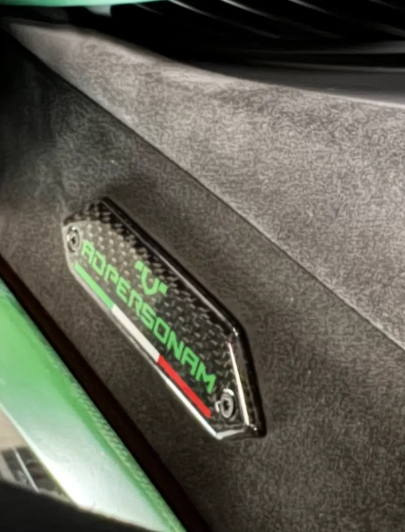 Lamborghini AVENTADOR S ROADSTER GREEN EXT&INT CARBON