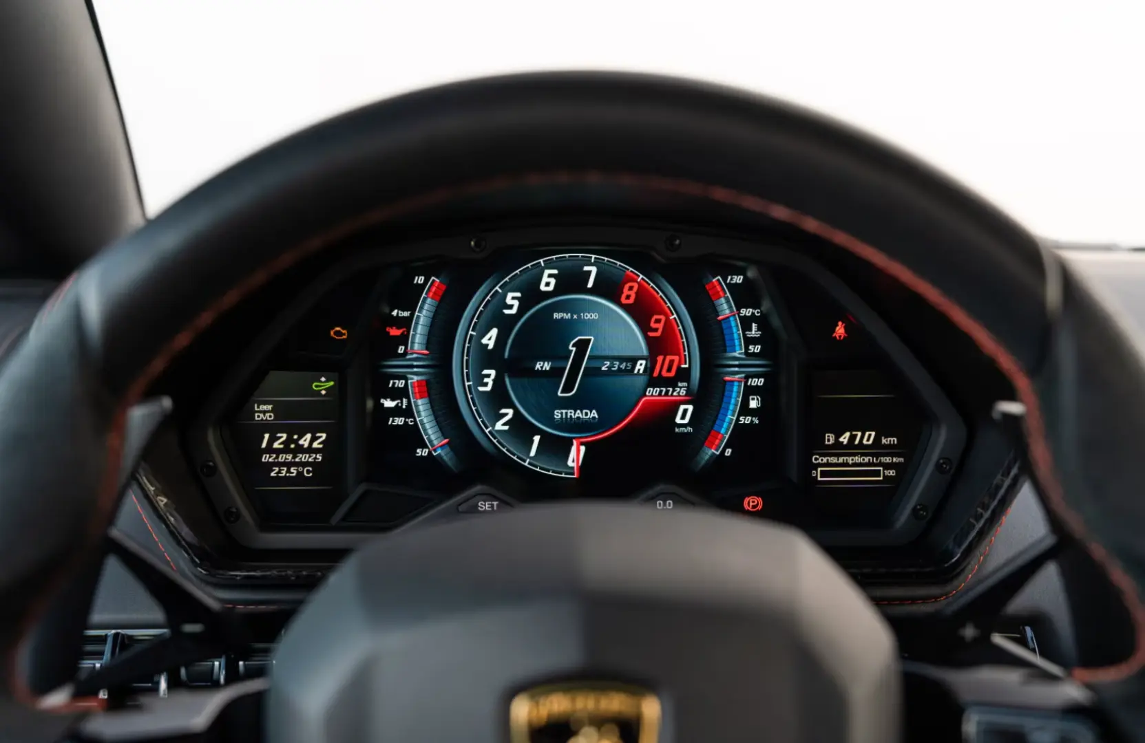 Lamborghini Aventador S Roadster Carbon Lift Park Assist DAB