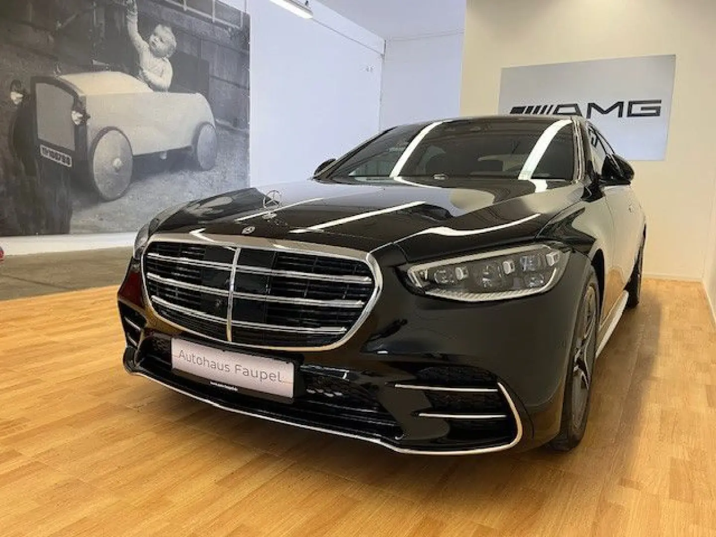 S 580e lang long AMG-Line Sound Pano Chauffeur