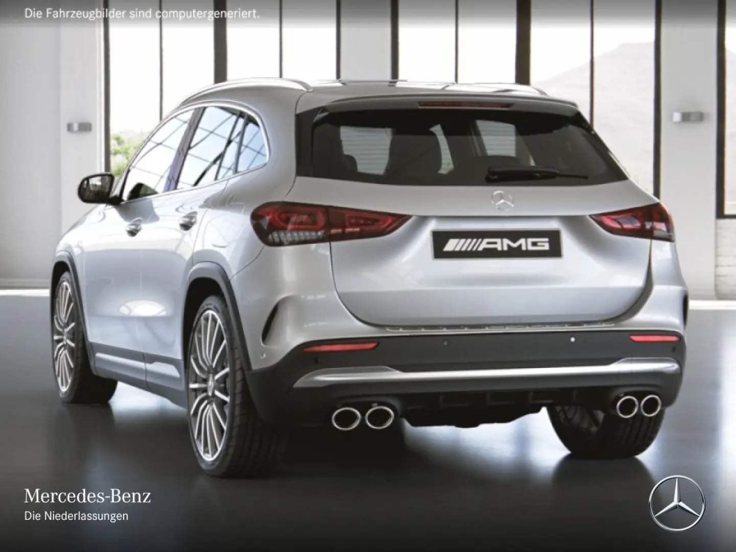 GLA 45 4M  AMG Pano MBeam Distr Memory Sitzklima