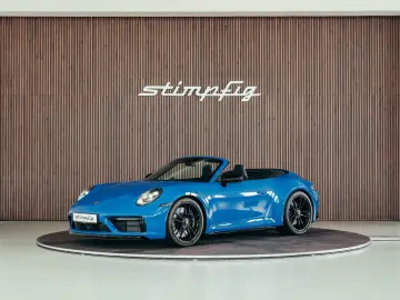992 Carrera 4 GTS Cabriolet  Sharkblue  MwSt awb