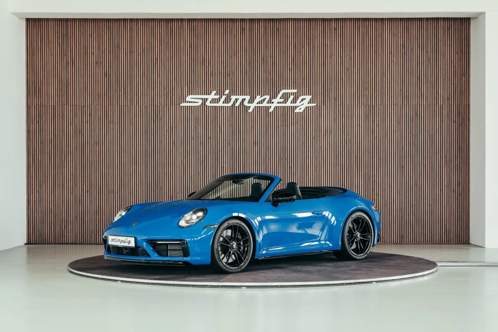 992 Carrera 4 GTS Cabriolet  Sharkblue  MwSt awb
