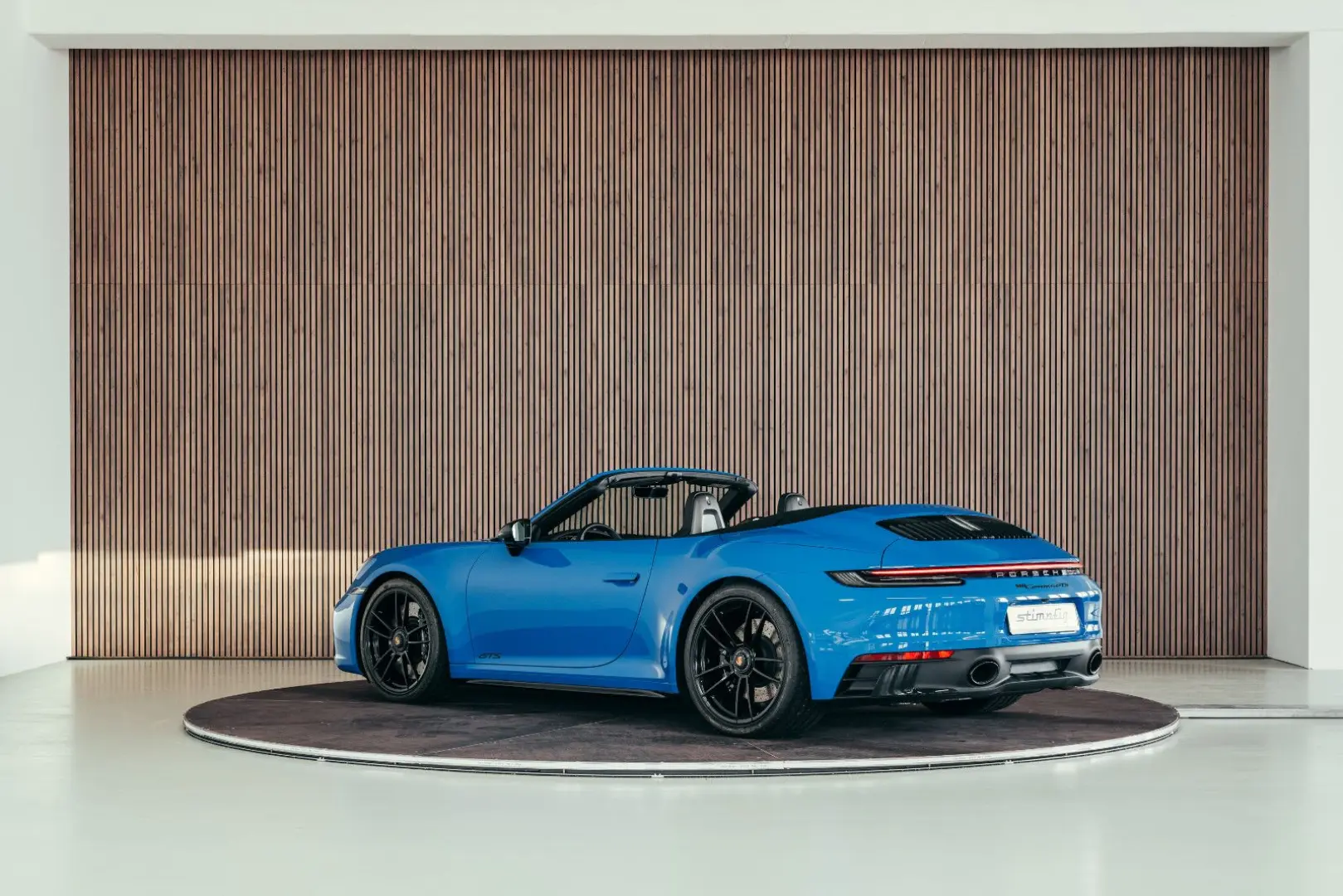 992 Carrera 4 GTS Cabriolet  Sharkblue  MwSt awb