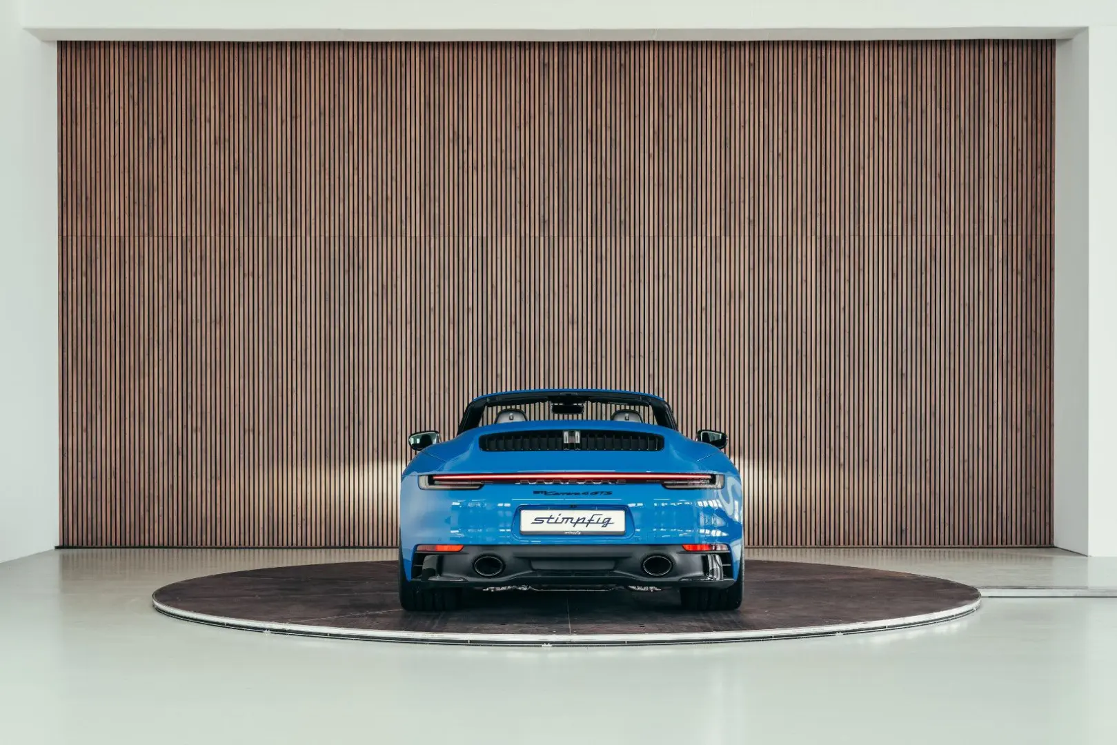 992 Carrera 4 GTS Cabriolet  Sharkblue  MwSt awb