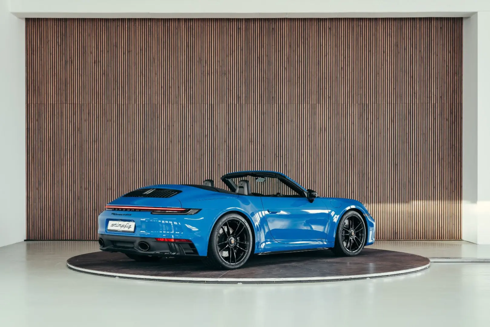 992 Carrera 4 GTS Cabriolet  Sharkblue  MwSt awb