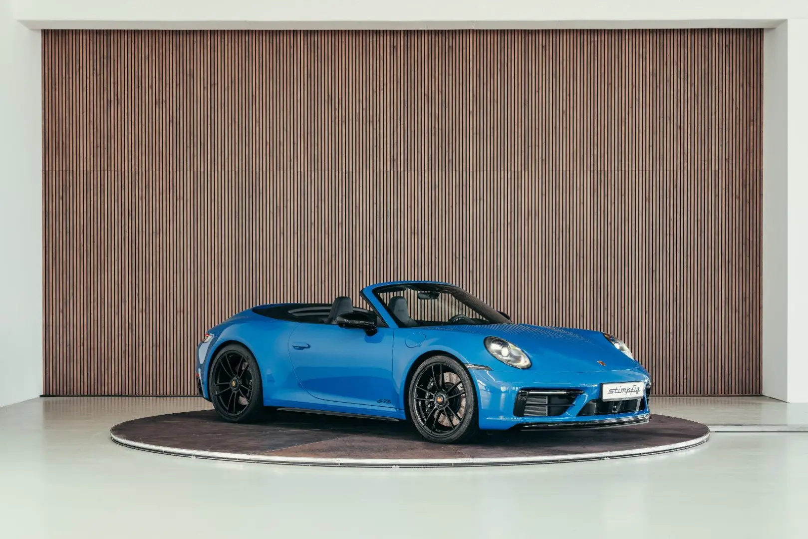 992 Carrera 4 GTS Cabriolet  Sharkblue  MwSt awb