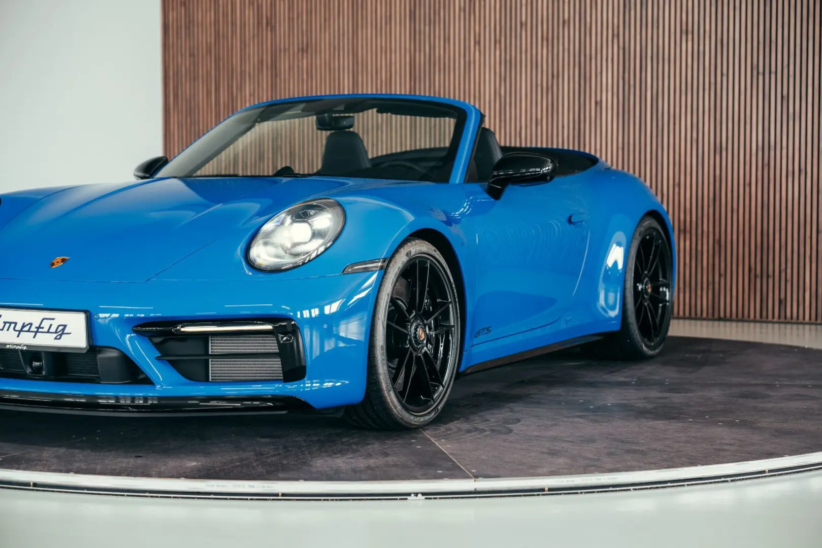 992 Carrera 4 GTS Cabriolet  Sharkblue  MwSt awb
