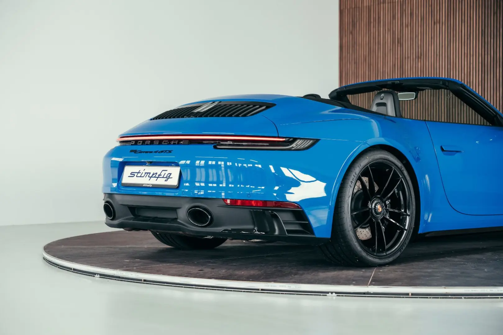 992 Carrera 4 GTS Cabriolet  Sharkblue  MwSt awb
