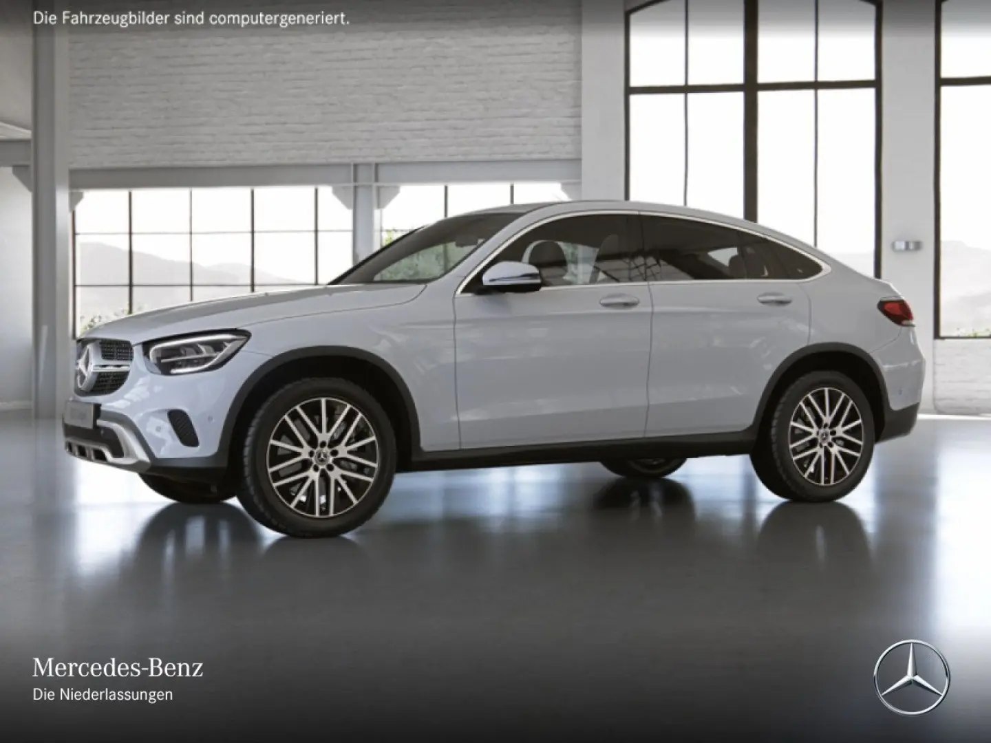 GLC 300 e 4M Coupe AHK AdvParkKamera AdvInfo LED