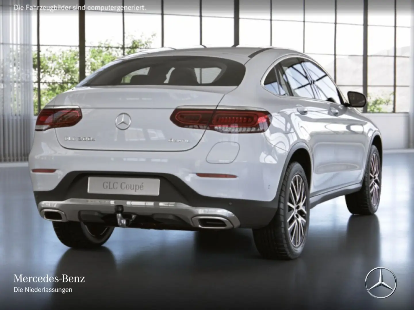 GLC 300 e 4M Coupe AHK AdvParkKamera AdvInfo LED