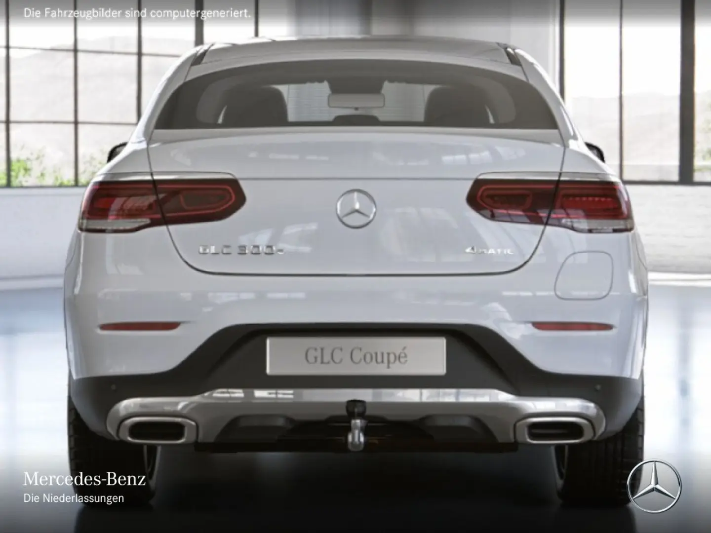 GLC 300 e 4M Coupe AHK AdvParkKamera AdvInfo LED